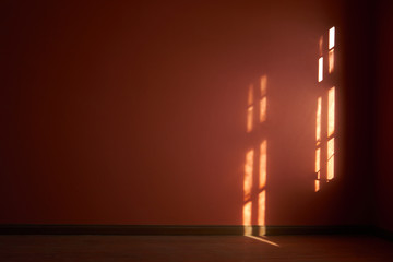 Light relfection on wall