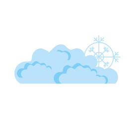 Poster - clouds nature isolated icon