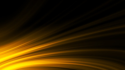 Aufkleber - Rays light isolated abstract background for overlay design or screen blending 
