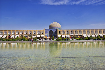 Sticker - Naqsh-e Jahan Square, Meidan Emam, Isfahan, Iran, Persia