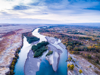 Wall Mural - Burqin Yadan landform China also known as Colorful Beach Irtysh River Burqin County Altay Prefecture Xinjiang China