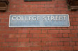 © kevers - College Street Sign