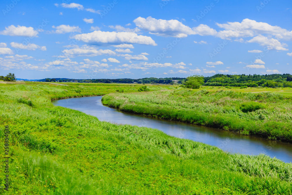 川のある風景 川のある風景（磐井川）｜taka