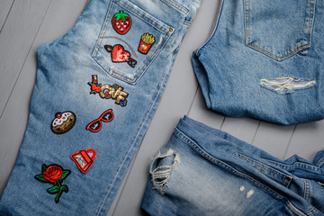 plenty of various patches