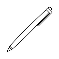 Poster - pen ink isolated icon