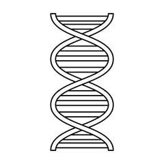 Poster - dna molecule science icon