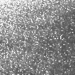 Poster - Abstract halftone background texture of black dots