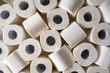 © Roman - lots of toilet paper rolls. soft hygienic paper. close up