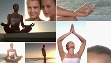 Sunset Meditation -  Multiscreen