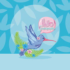 Sticker - Hello summer cartoons