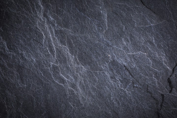 Wall Mural - Dark grey and black slate background or texture