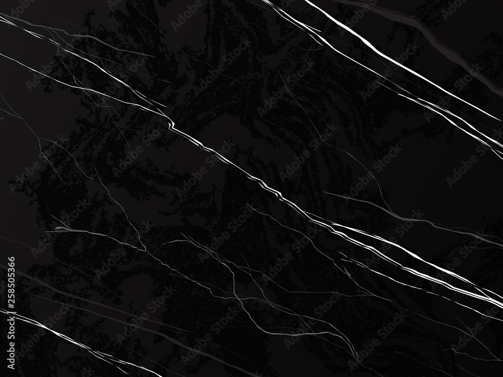 Black marble background, vector illustration EPS 10 - obrazy, fototapety, plakaty 