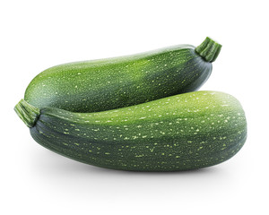 Wall Mural - Two zucchini courgettes