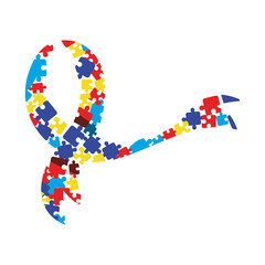 Sticker - autism awareness day