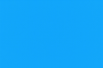 Poster - 3d rendering of rasterized blue surface