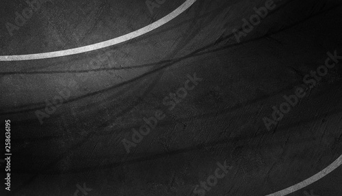 Fotomural Aerial view motor race track circuit motor racing track