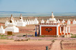 Ein buddhistisches Kloster in der Wüste Gobi, Mongolei