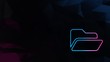 © Destrosvet - icon of open folder