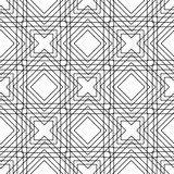 Fototapeta Tulipany - Vector pattern abstract background with black and white ornament. Hand draw illustration, coloring book. Can be used for wallpaper, pattern fills, web page background,surface textures etc
