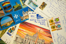 Travel Postcards. Sentimental Footages From Different Countries.