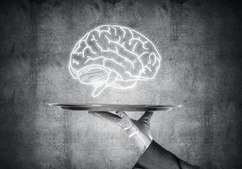 Wall Mural - Concept of mind abilities development.