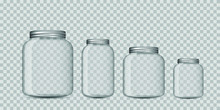 Glass Jar Isolated Vector Design Illustration