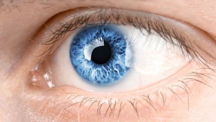 eyes close-up