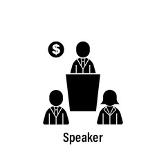 Poster - Team work, money, team, users icon. Element of team work icon. Premium quality graphic design icon. Signs and symbols collection icon for websites, web design