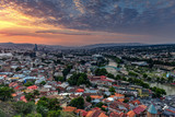Fototapeta Miasto - Panoramic City View - Tbilisi, Georgia