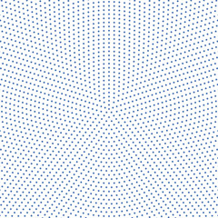 Poster - Halftone round circle pattern background - abstract  vector design from dots