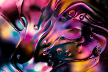 Abstract Liquid Colorful Textured Pattern Background