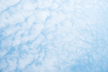Wall Mural - blue sky with clouds , background .