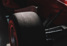 Racing Car Wheel Background