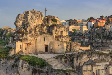 Canvas Print - Matera village, Italy