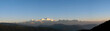 © pomiti - Kanchenjunga Range in Himalayas, panorama photography taken in the morning