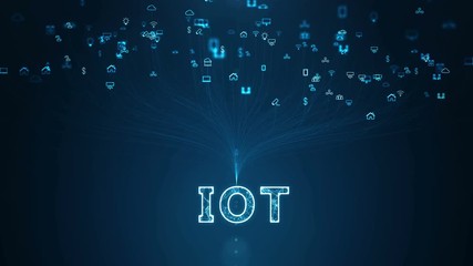 Poster - Internet Of Things (IOT) Concept.