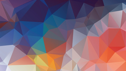 Abstract Color Polygon Background Design, Abstract Geometric Origami Style With Gradient