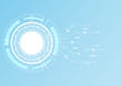 © sopradit - Abstract Digital background.Business growth transformation to digital and Successful financial technology.