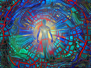 Wall Mural - soul or aura