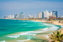 Panoramic View Of  Tel Aviv, Israel