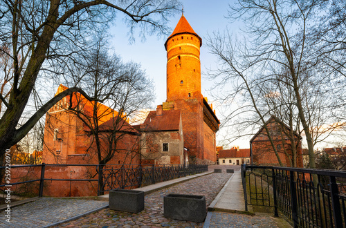 Dekoracja na wymiar  zamek-biskupow-warminskich-w-olsztynie-zbudowany-w-xiv-wieku-administrowany-przez-mikolaja