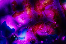 Violet Space Background