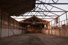 An Abandoned Warehouse In Peru
