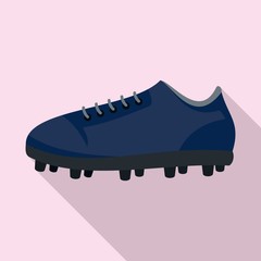 Poster - American football shoes icon. Flat illustration of american football shoes vector icon for web design