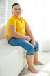 A child with overweight 