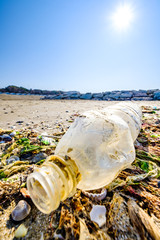 Canvas Print - empty bottle