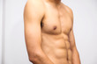 © themorningglory - Sexy six pack muscular male torso