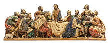 Last Supper Depiction. Isolated