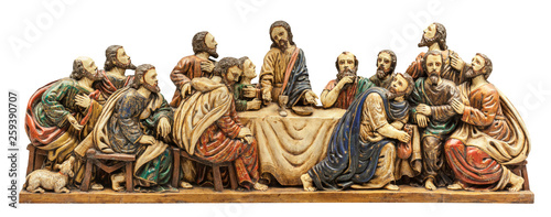 Fotomural Last Supper depiction. Isolated
