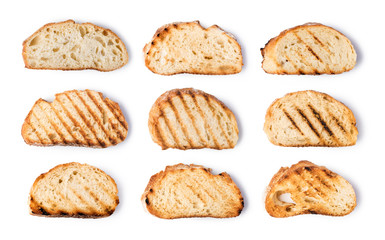 Canvas Print - slices toast bread